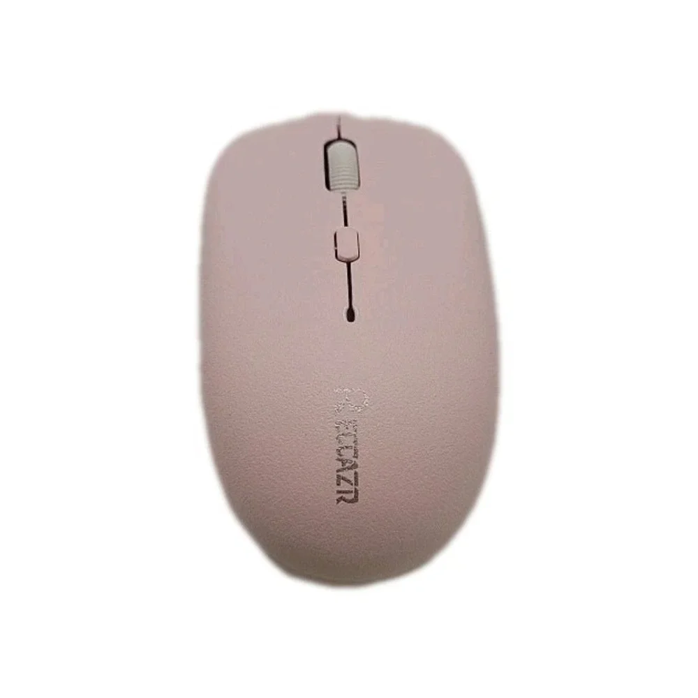 RECCAZR Pink USB Wireless Mouse With Dongle Tested Working